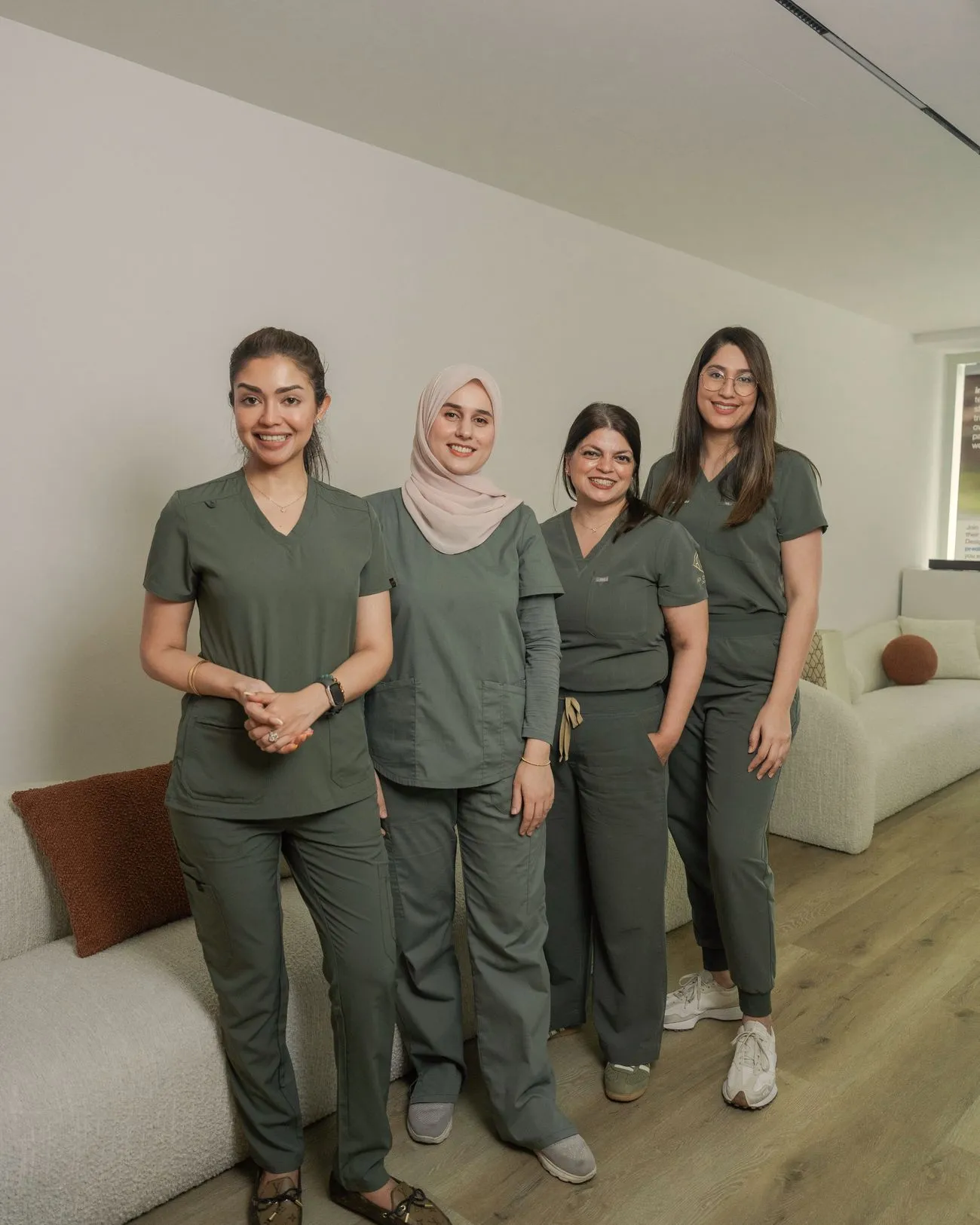 The Hey Dental team in the clinic